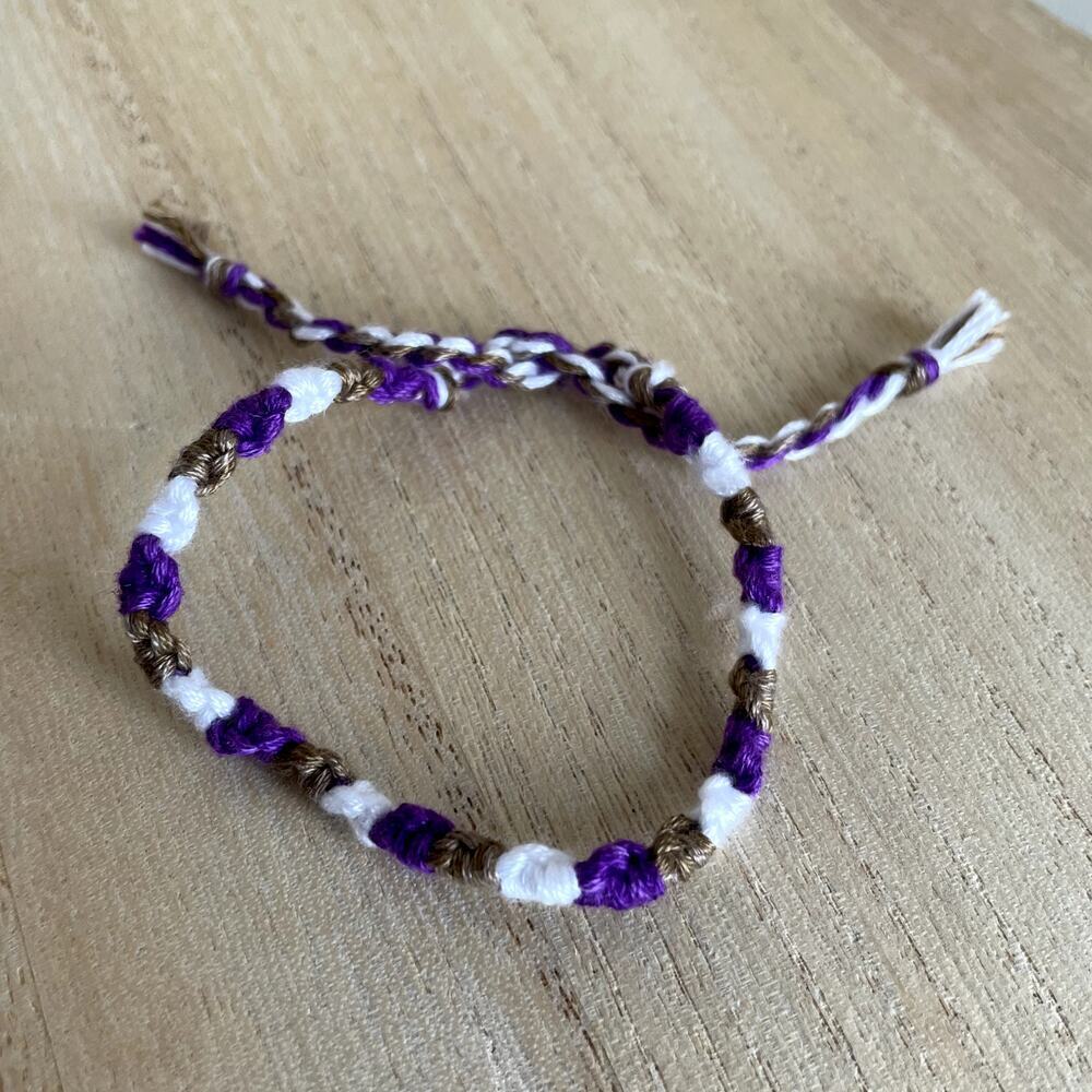 Jenny Bracelet anklet trendy comfortable tie embroidery thread woven gift